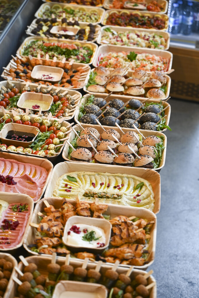 Große Fingerfood Catering Auswahl